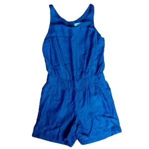 Denim Romper Size 2  ---